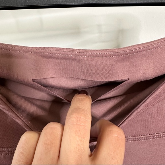 Girlfriend Collective Compressive Full Length Leggings in Rosebud Pink - Picture 5 of 7